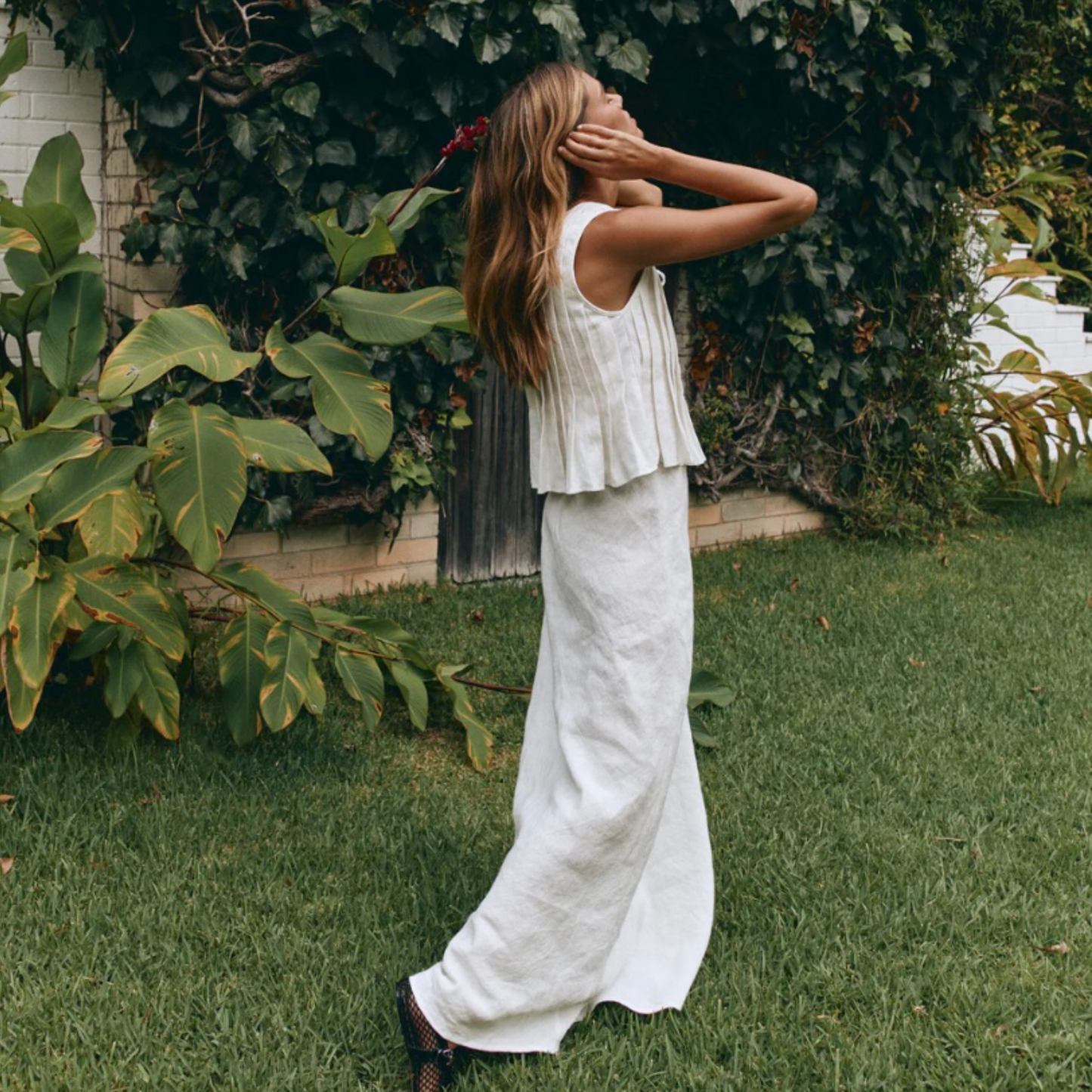 Perilla plain skirt