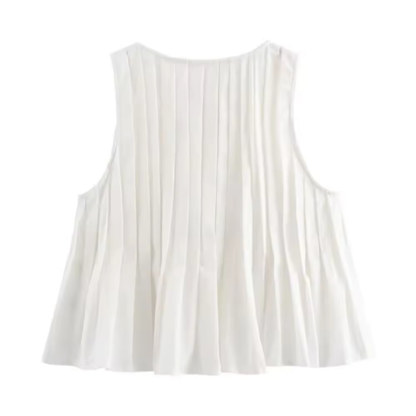 Perilla pleated top