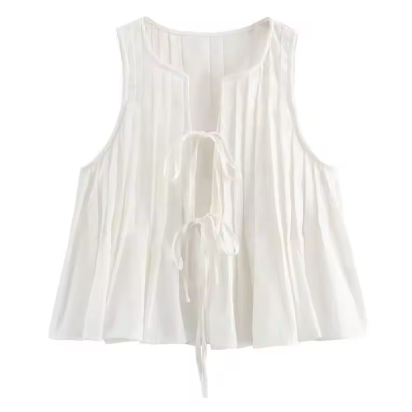Perilla pleated top