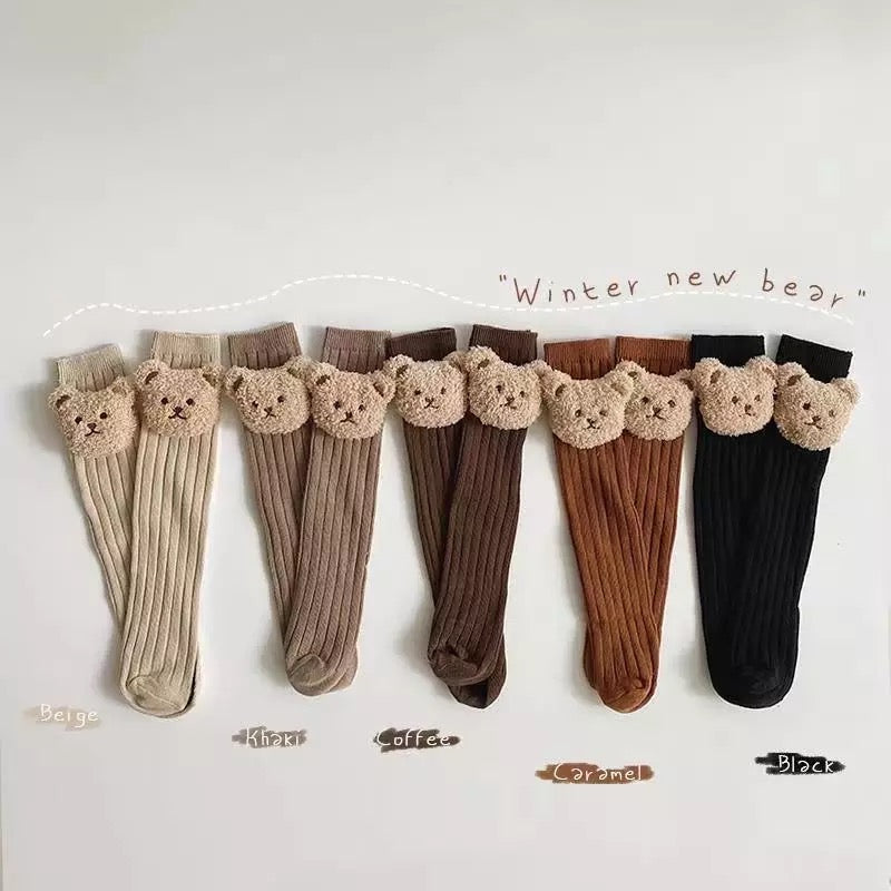 Teddy knitted high knee