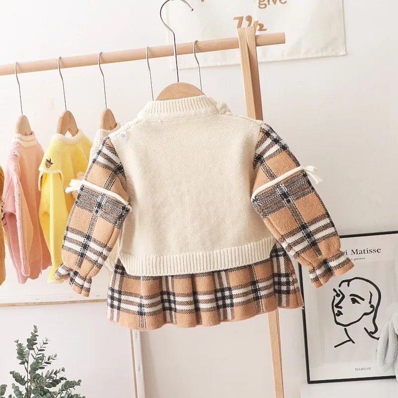 Woollen knitted 2pc set