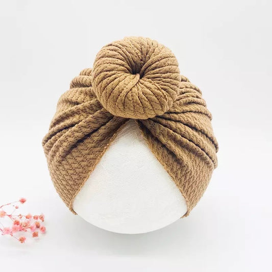 Bow knitted cap