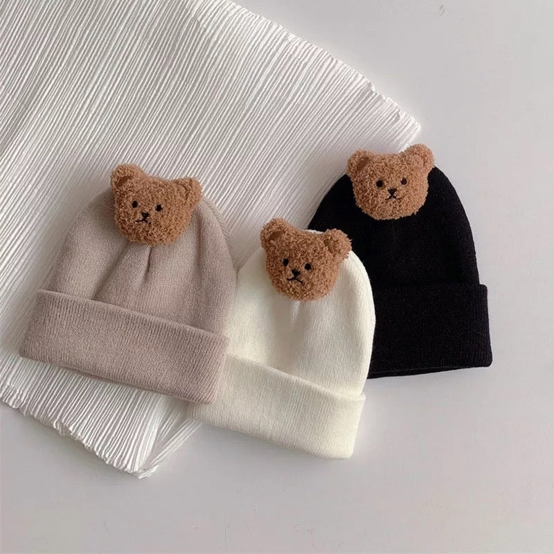 Teddy knitted cap