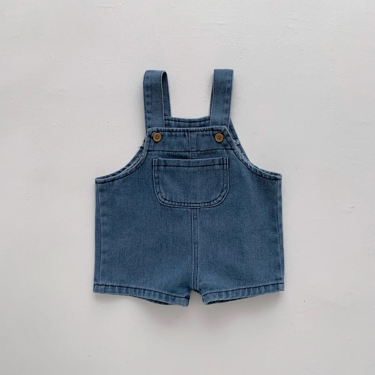 2pc denim romper set