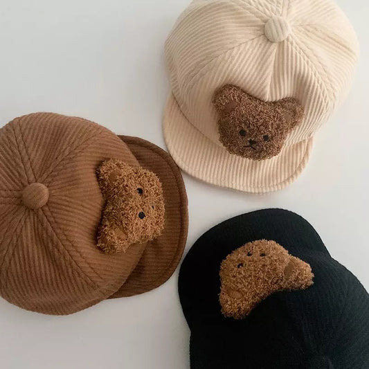 Teddy knitted hat