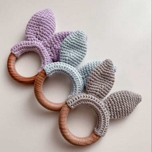 rabbit ears rattle toy