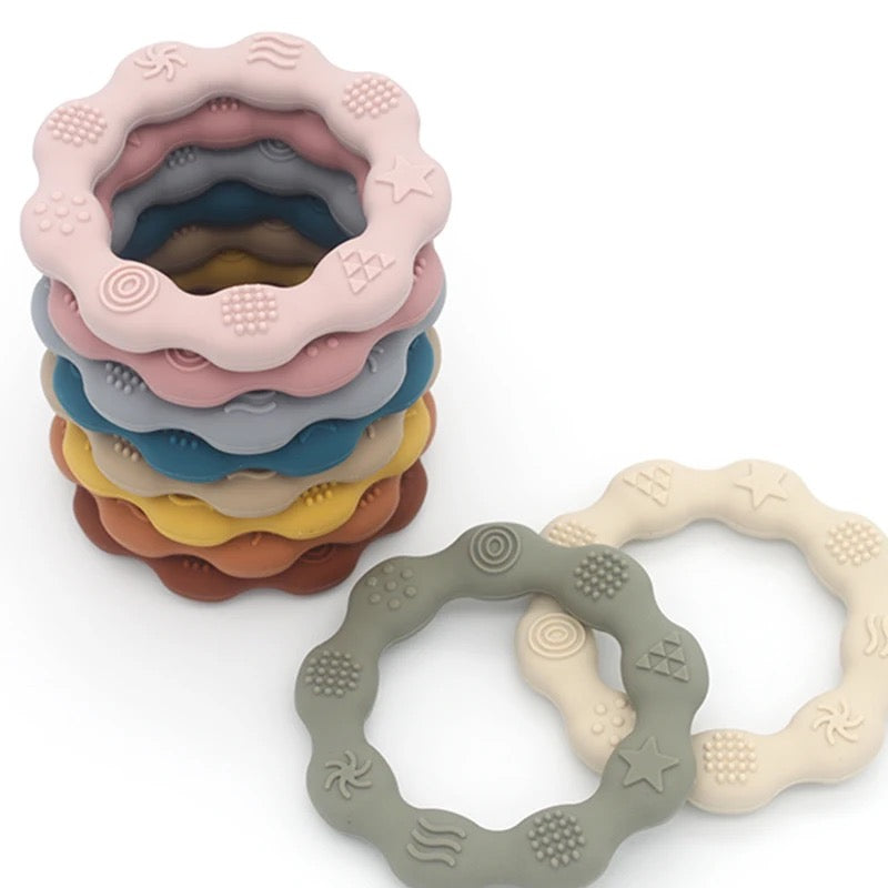 Earthy silicon teethers